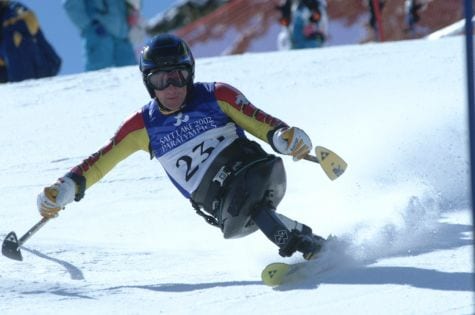 skiing