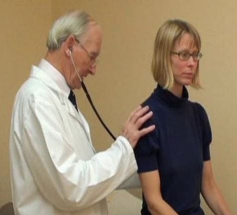 video – checkup at the doctor
