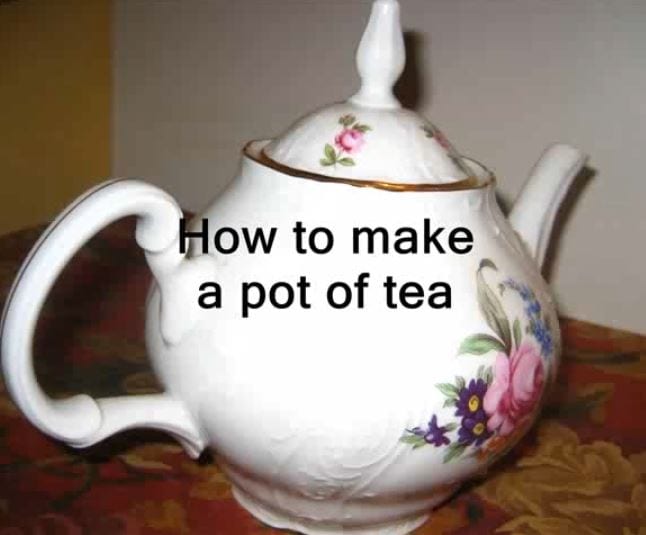 pot of tea